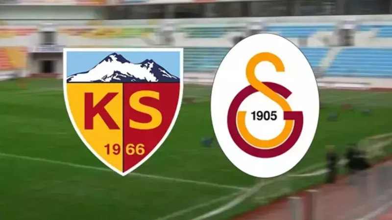 Kayserispor-Galatasaray maçı saat kaçta, hangi kanalda?