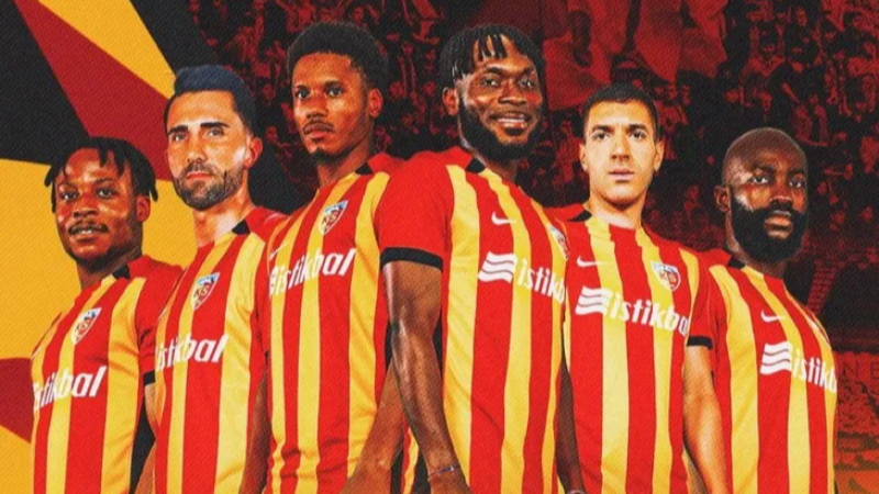 Kayserispor'da 6 futbolcu yolcu
