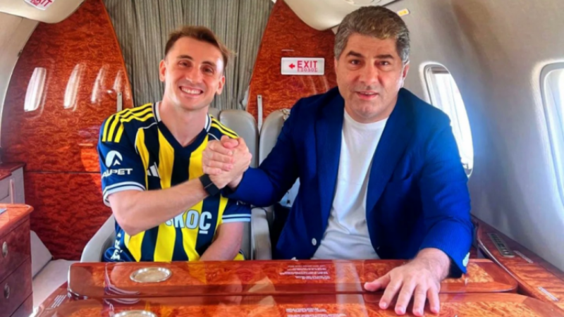 Kerem Aktürkoğlu resmen Fenerbahçe'de