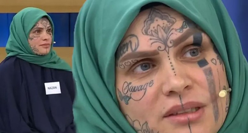 Kim bu yüzü dövmeli kadın?