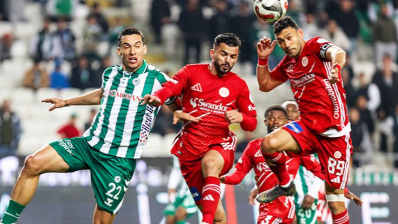 Konya'da gol sesi yok; Puanları paylaştılar...