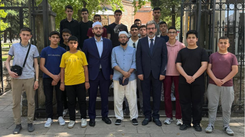 Konyalı hafızlardan Bursa ziyareti