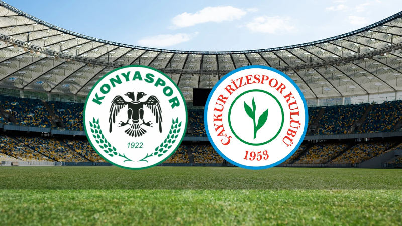 Konyaspor - Çaykur Rizespor maçı ne zaman, saat kaçta, hangi kanalda?