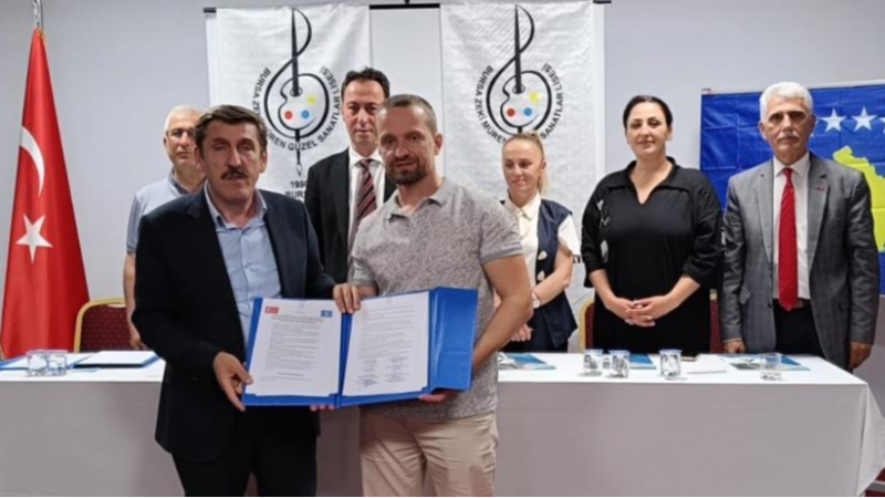 Kosova’dan Bursa’ya sanat ve kardeşlik köprüsü