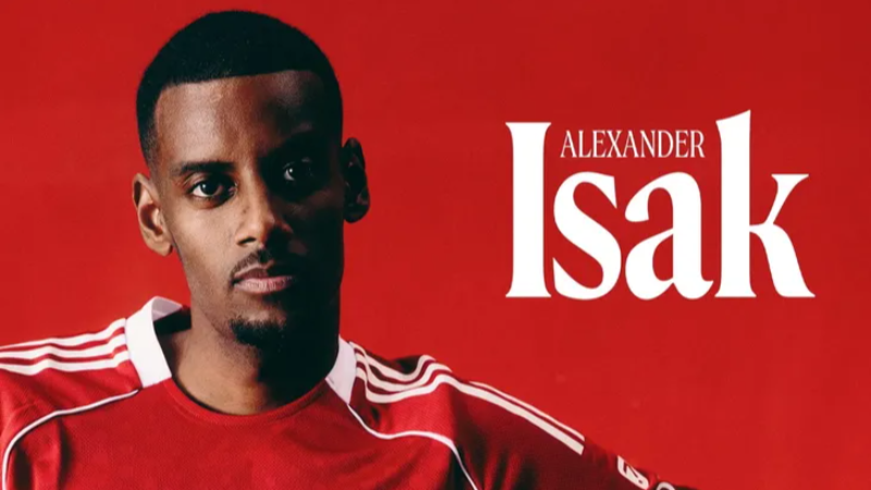 Liverpool, Alexander Isak'ı resmen duyurdu