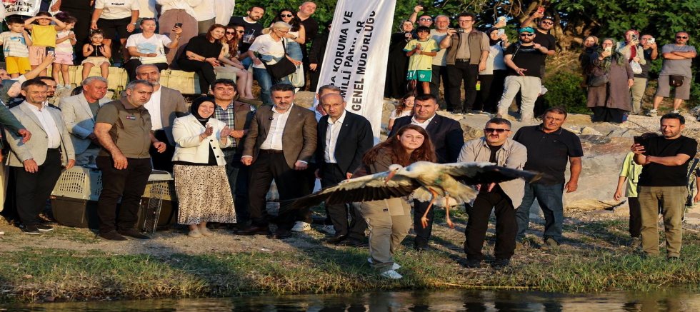 Bursa'da doğa ve dostluk buluştu: Leylek Şenliği yoğun ilgi gördü