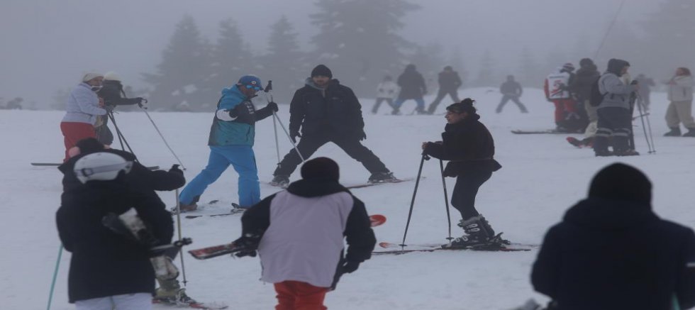 Bursa Uludağ rekorlara doymuyor; Milil Park’a giren araç sayısı