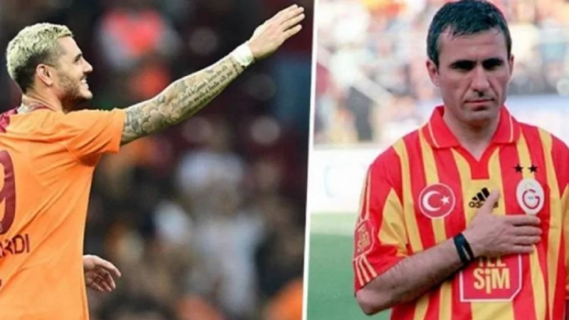 Mauro Icardi, Hagi'yi yakaladı