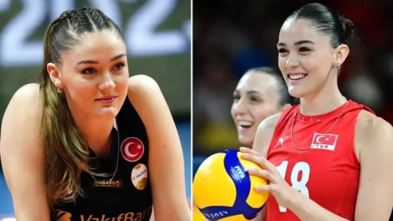 Milli voleybolcu yine gündeme oturdu!