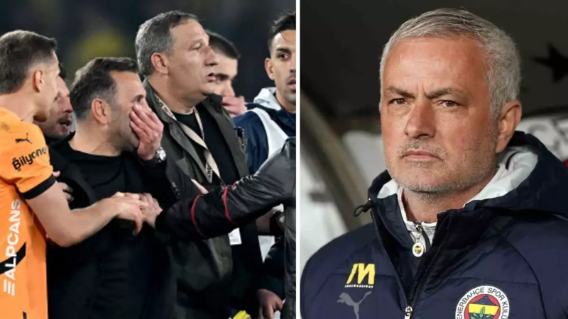 Mourinho'ya ağır yüklendi; Defol git bu ülkeden