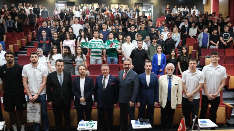 Mudanya Üniversitesi’nde Bursaspor coşkusu!