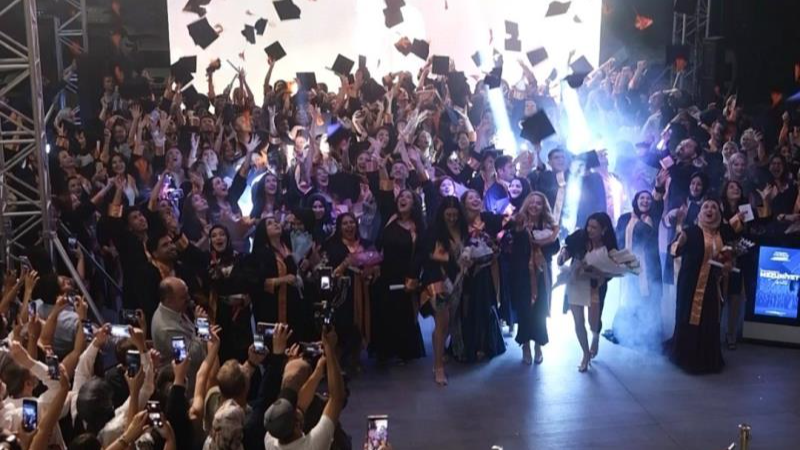 Mudanya Üniversitesi'nde mezuniyet coşkusu