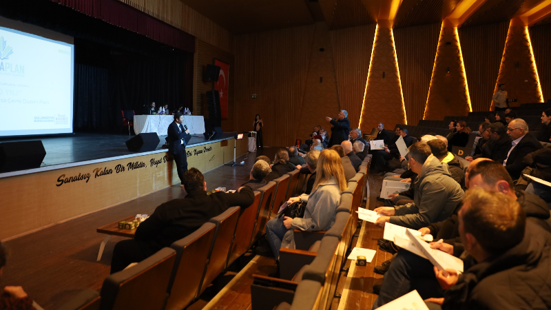 Muhtarlarla ‘Çevre Düzeni Planı’ buluşmaları bu kez Gemlik'teydi!