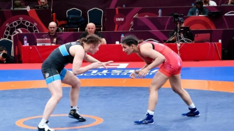 Nesrin Baş, gümüş madalyanın sahibi oldu