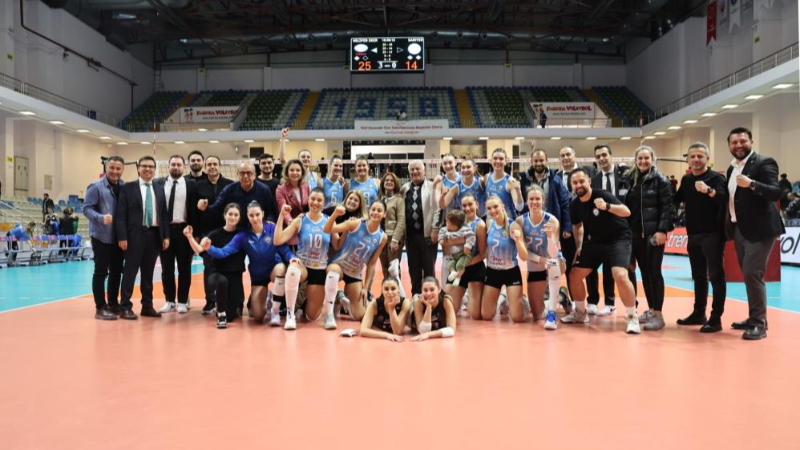 Nilüfer Belediyespor Eker  lige tutundu!