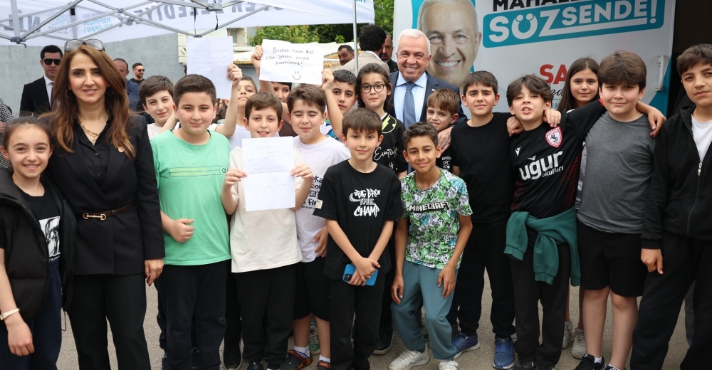 Nilüfer'de çocuklar istedi Başkan Özdemir talimatı verdi!