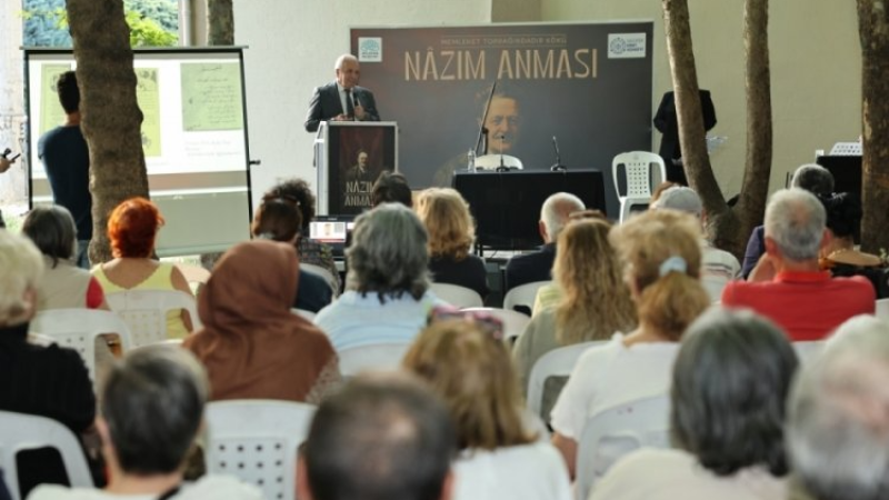 Nâzım Hikmet Bursa Nilüfer'de anıldı