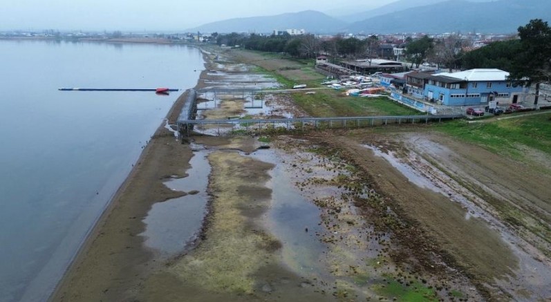O eski İznik Gölü'nden eser yok şimdi!
