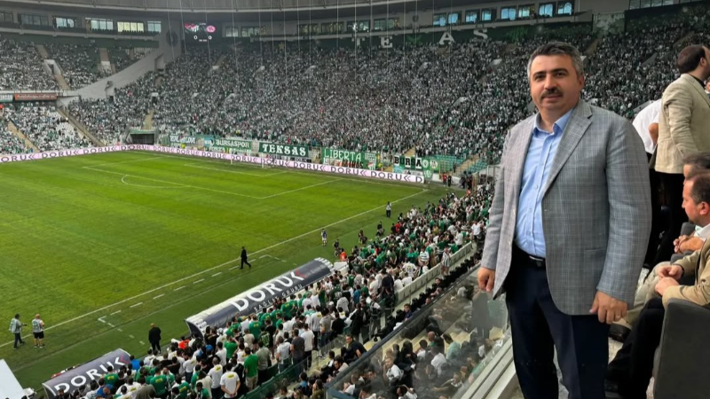 Oktay Yılmaz; Haydi Bursaspor'um; yeniden zirveye, nice zaferlere
