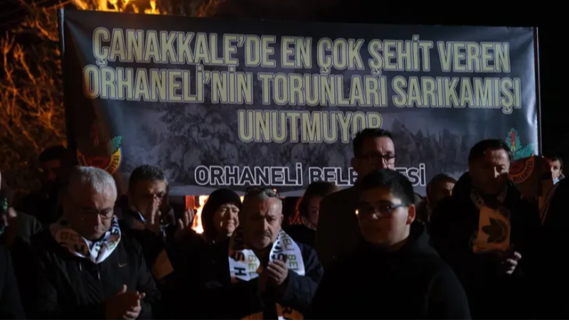 Orhaneli'nin torunları, Sarıkamış Şehitlerini andı