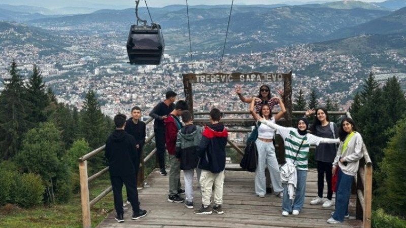 Osmangazili öğrenciler Saraybosna'da!