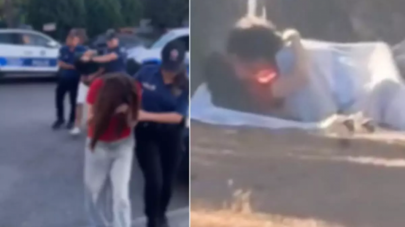 Parkta gündüz cinsel ilişki skandalı