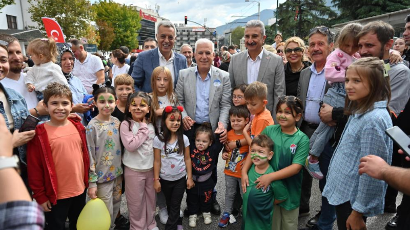Pazar günü Bursa çocukların olacak!