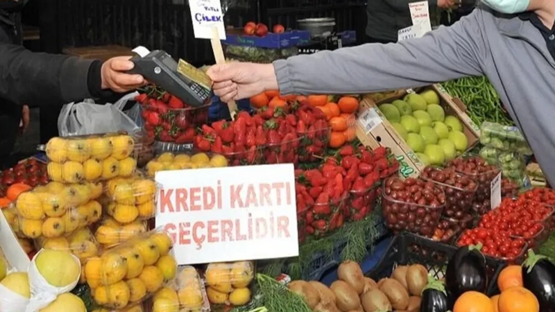 Pazarlarda kartla ödeme başlıyor