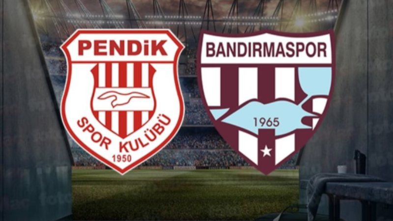 Pendikspor-Bandırmaspor maçı ne zaman, saat kaçta, hangi kanalda?