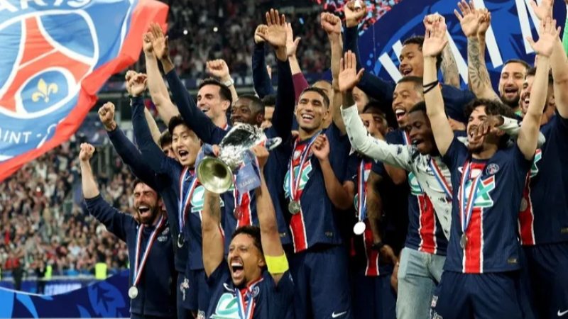 PSG kupaya doymuyor; Fransa Kupası'nı da aldılar...