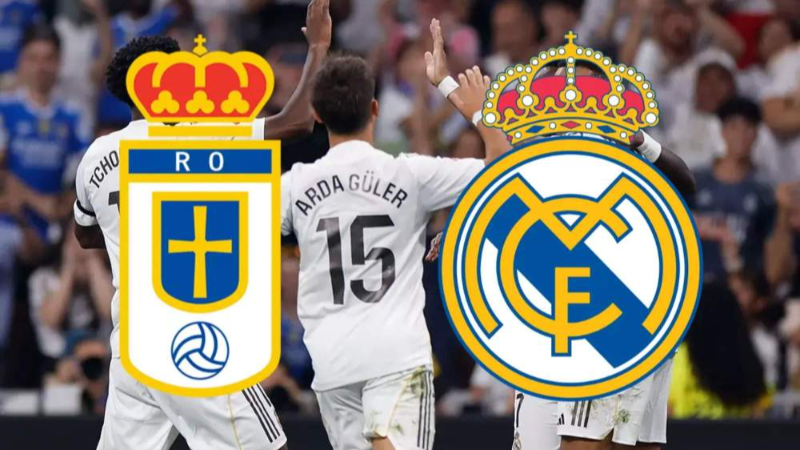 Real Oviedo-Real Madrid maçı saat kaçta, hangi kanalda?
