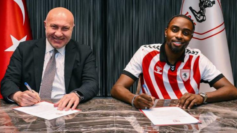 Reeder Samsunspor yeni transferini resmen duyurdu!