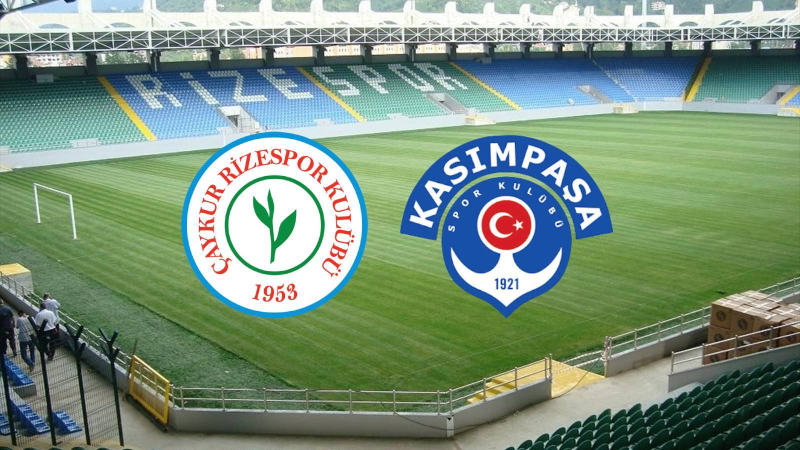 Rizespor-Kasımpaşa maçı saat kaçta, hangi kanalda?