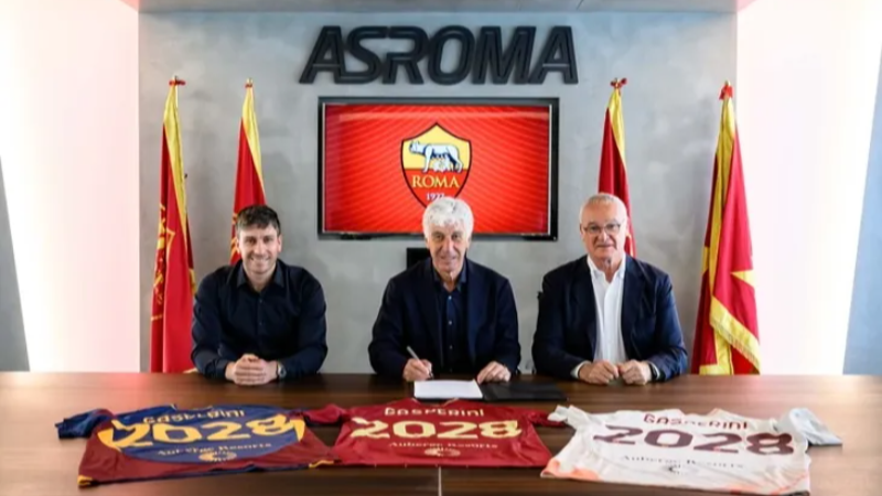 Roma, Gian Piero Gasperini'yi resmen duyurdu!