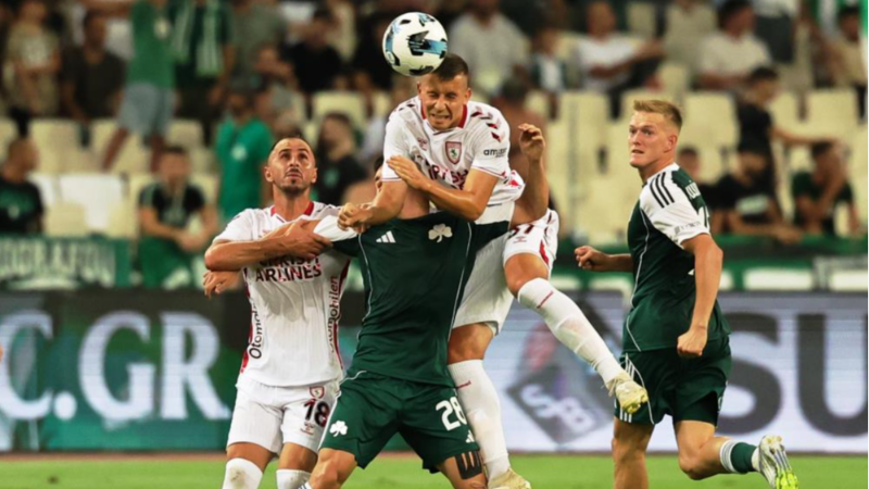 Samsunspor, Yunanistan'da üstünlüğünü koruyamadı!