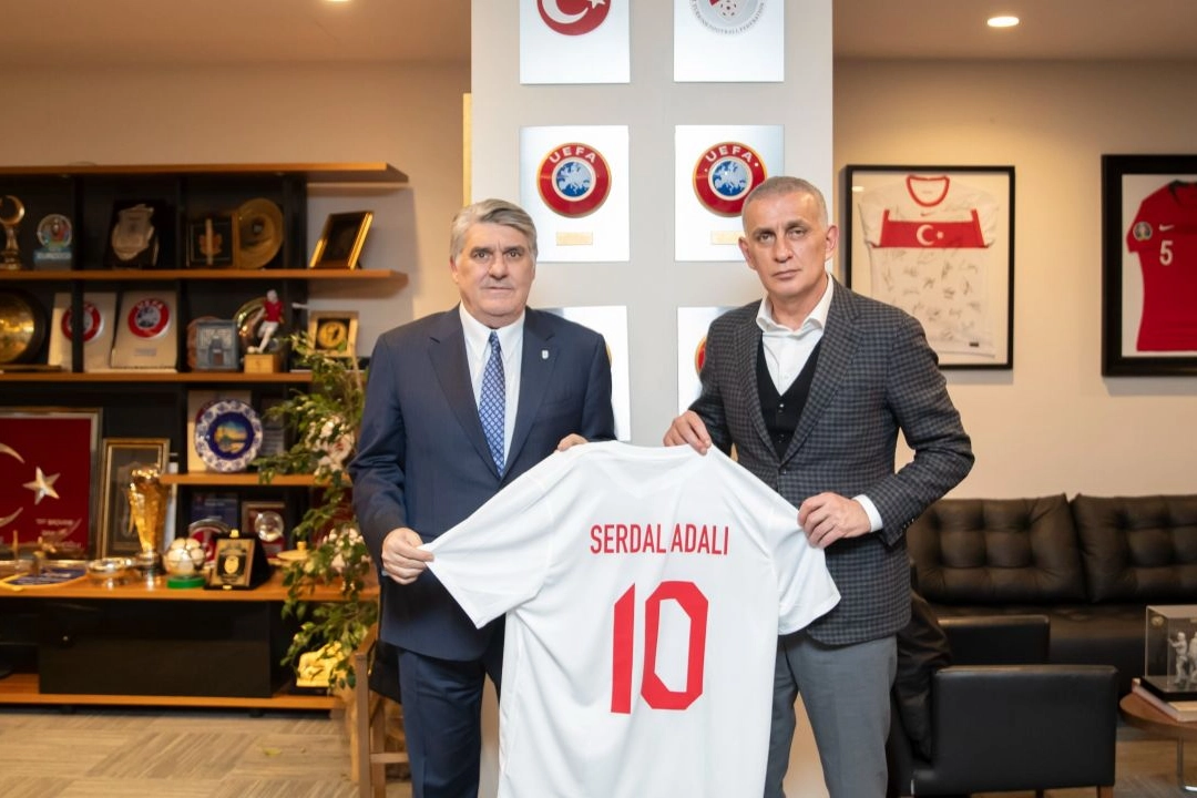 Serdal Adalı TFF Başkanı Hacıosmanoğlu'nu ziyaret etti!