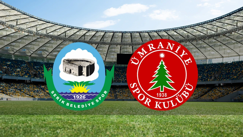 Serik Belediyespor-Ümraniyespor maçı ne zaman, saat kaçta, hangi kanalda?