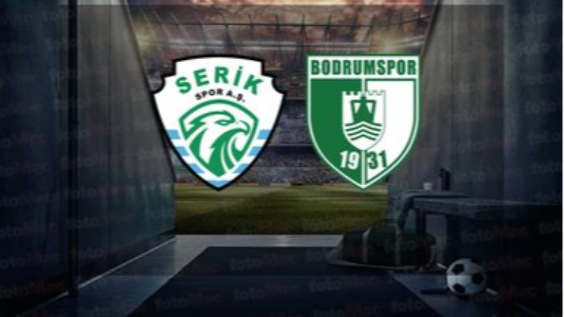 Serik Futbol AŞ-Bodrum maçı saat kaçta ve hangi kanalda?