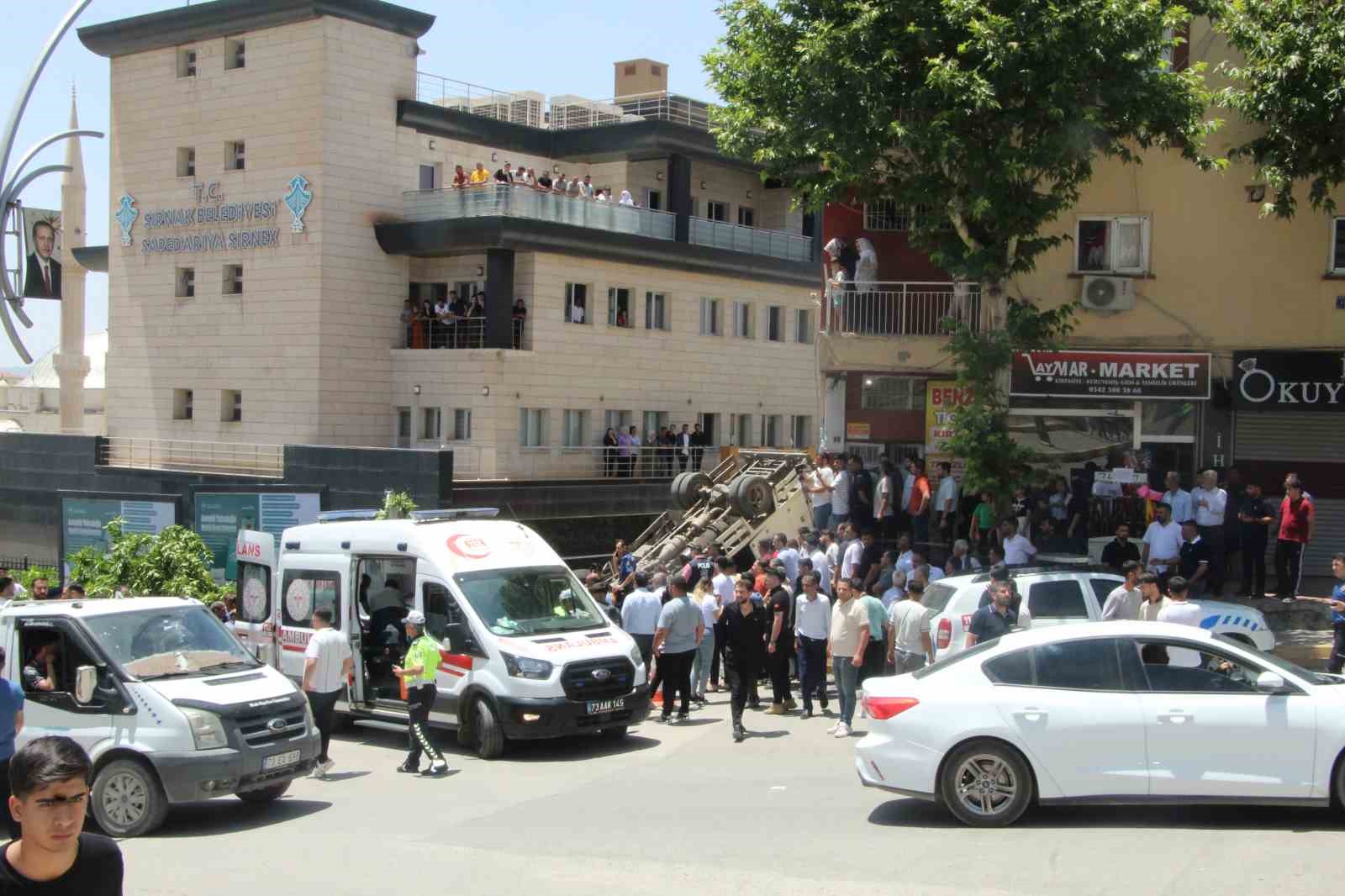 Şırnak’ta trafik kazası: 4 yaralı