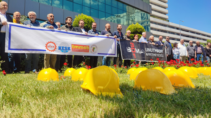 Soma Maden Faciası'nın kurbanları Bursa'da anıldı