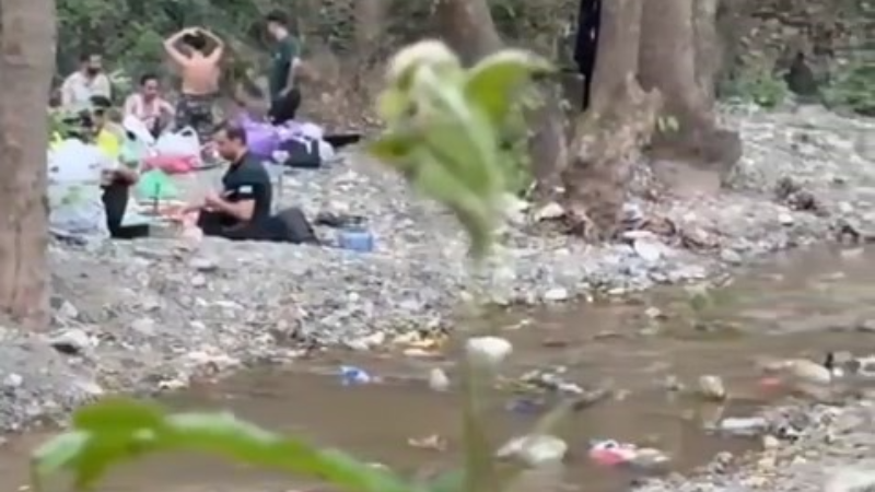 Şu tablo Bursa'daki duyarsız vatandaşların eseri!