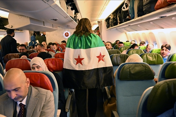 Suriye uçuşları 13 yıl sonra yeniden başladı