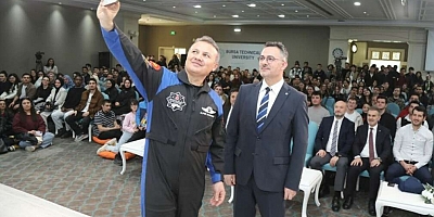 22 gün süren uzay yolculuğunda neler yaşadı? Hepsini Bursa anlattı...