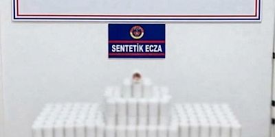 42 bin 534 sentetik hap ele geçirildi