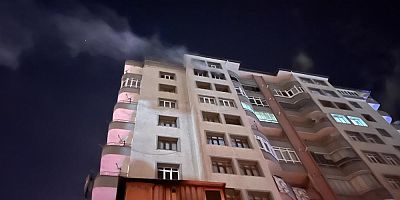 9. katta yangın paniği: 5 kişi dumandan etkilendi