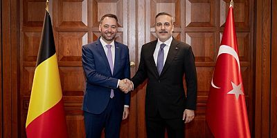 Bakan Fidan, Belçika Dışişleri Bakanı Prevot ile görüştü