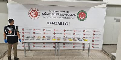 Bakanlık duyurdu: Gümrükte kilolarcası ele geçirildi