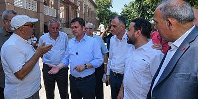 Başkan Aydın, vatandaşı dinliyor, sorunlara çözüm üretiyor