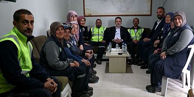 Başkan Vekili Biba, 1 Mayıs’ta emekçiyi yalnız bırakmadı!