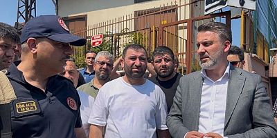 Başkan Vekili Biba, yangın bölgesinde!
